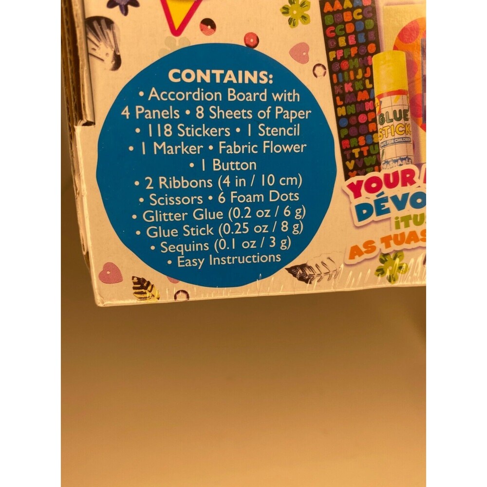 Scrapbooking Crafts for Best Friends Kit by Alex - Board, Sticker, Glue, Glitter - Picture 5 of 6